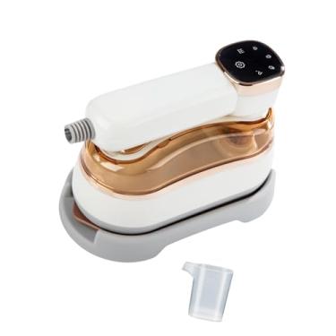 Imagem de AFXGUSD Ferro de Passar a Vapor para Viagem, Ferro de Passar Roupas a Vapor com Rotação de 180°, Máquina de Passar Roupa para Dormitório