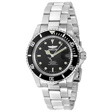 Imagem de Invicta Relógio automático masculino Pro Diver Collection Coin-Edge Aço inoxidável