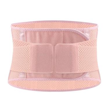 Imagem de Deevoka Corpete feminino com suporte para as costas, ajustável, confortável, suporte para a parte inferior costas, presente para fitness, bambolê, S