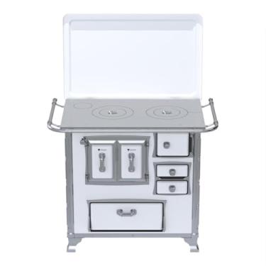 Imagem de Fogao a Lenha GII N 1 Gab Sec Branco com Tampa SE