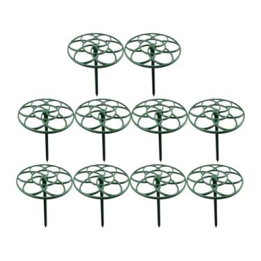 Imagem de MFMEXUL Pacote com 10 Treliças de Suporte para Plantas Trepadeiras Monstera E Peônia