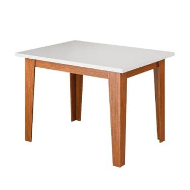 Imagem de Mesa para Sala de Jantar 1,20m Miami Madeirado/Off White