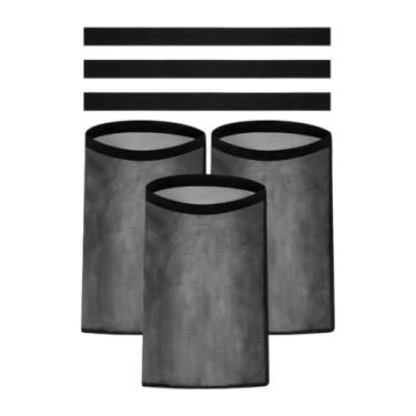 Imagem de Generic Coletor de fiapos para secadora 3 peças, sacos coletores de fiapos para ventilação de secadora, tampas de duto, sacos coletores para apartamentos,