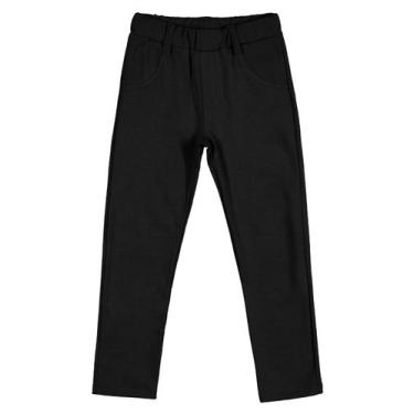 Imagem de Calça Básica em Molecotton Up Baby, Preto, 1