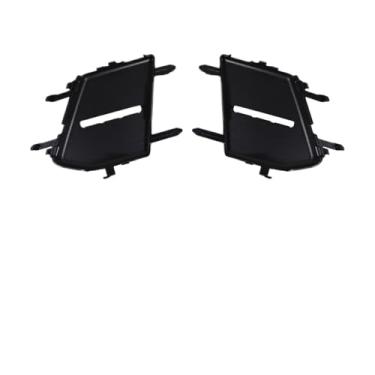 Imagem de Compatível com A6 Allroad 2015 2016 2017 2018 Grade do para-choque dianteiro do carro Tampa da lâmpada Gog Tampa da moldura da lâmpada de neblina Placa de base da moldura(Rear Bezel Pair)