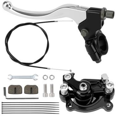 Imagem de WNOOENG Kit de cabo de alavanca de freio de mini bicicleta e mini pinça de freio de bicicleta para Coleman CT100U CC100X Baja Doodle Bug DB30 Motovox MBX10 MBX11 79cc 97cc 100cc peças de mini