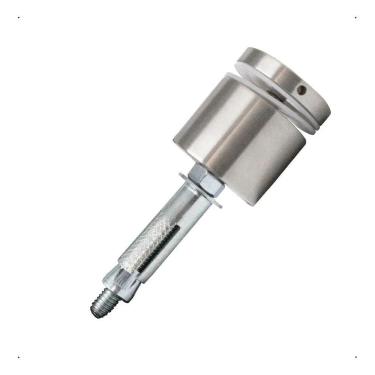 Imagem de 2X Prolongador Aço Inox 304 Para Vidro Guarda-Corpo