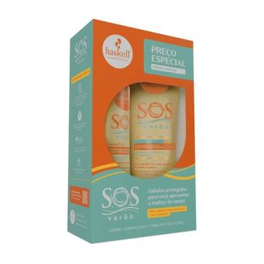 Imagem de Kit Haskell SOS Verão Shampoo 300ml Leave In 240g