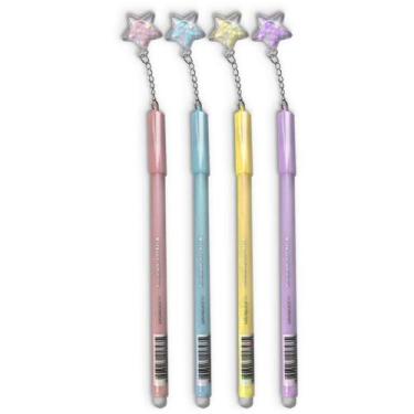 Imagem de Caneta GEL Apagavel 0.5 C/PINGENTE ESTREL DP.C/12 - Leonora