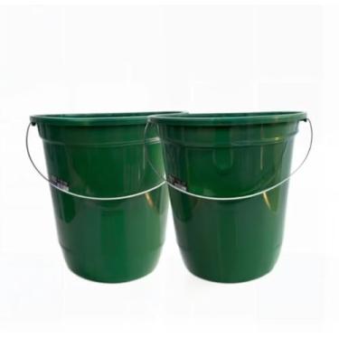 Imagem de Kit 2 Balde 12 Litros De Limpeza Com Alça Resistente Plástico Resistente Grande Multiuso