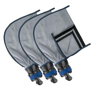 Imagem de MUSCCCM 3900 Sport Double Chamber Design 39-310 Sacos de limpeza de piscina, câmara dupla e design de fita adesiva para 3900 Sport, P39 e 480 280 limpadores de piscina (pacote com 3)