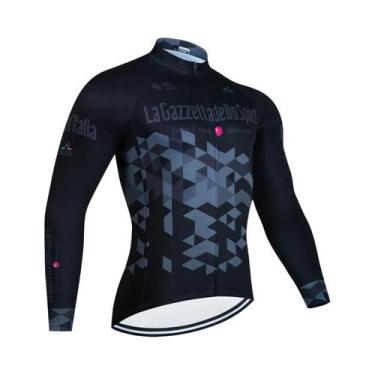 Imagem de Camisa de Ciclismo de Manga Longa Anti-UV - Secagem Rápida - Vermelha 