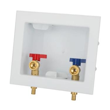 Imagem de Ｂｅｓｇａ Válvula de esfera para máquina de lavar roupa 3/4" MHT Saída de substituição versátil fácil de usar 1/4" Turn F1807 Conexão de encaixe de