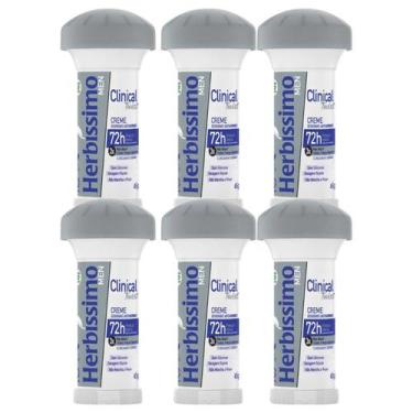 Imagem de Kit 6 Desodorante Cremoso Twist Clinical Men 45G - Dana - Dana Cosméti