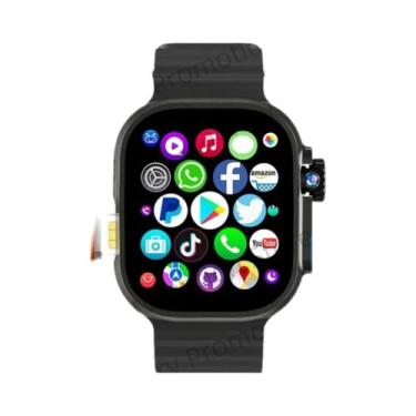 Imagem de Smartwatch Unissex S10 Ultra 3 MAX 4G 5G Sim NFC GPS WIFI Câmera Rotat