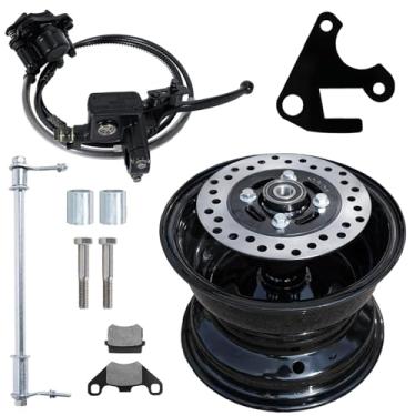 Imagem de JMCHstore Kit de freio hidráulico de disco de aro traseiro para peças de reposição de mini bicicleta Hawg Ty 196cc