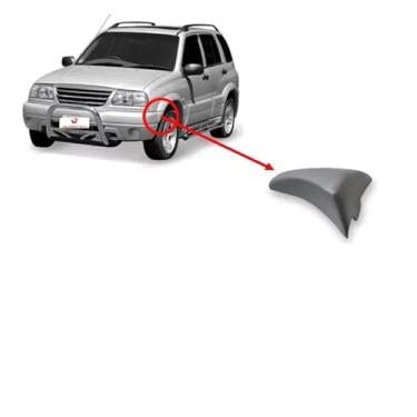 Imagem de Moldura Parachoque Tracker 2004 2005 2006 2007 2008 Esquerdo