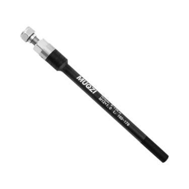 Imagem de UGPLM Adaptador de eixo passante para engate de reboque de bicicleta, acessório de substituição resistente, eixo passante de 12 mm para peças de engates de, M12x1.0