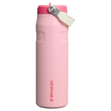 Imagem de Stanley Garrafa de água Iceflow Aerolight Flipstraw 680 g Creme de morango (caixa)