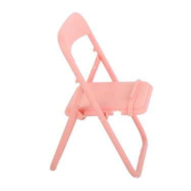 Imagem de AYNEFY Suporte para Telefone Móvel Suporte de Mesa para Telefone Dobrável para Móvel Em Formato de Cadeira Base Compacta e Estável Organizador de Mesa Leve de Visualização de para Smartphone para