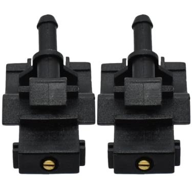 Imagem de SCurti Bocais de lavagem de para-brisa para Le/xus RX350 AL10 2007-2015 bocal de lavadora de limpador de para-brisa dianteiro de carro, 2 peças de carro