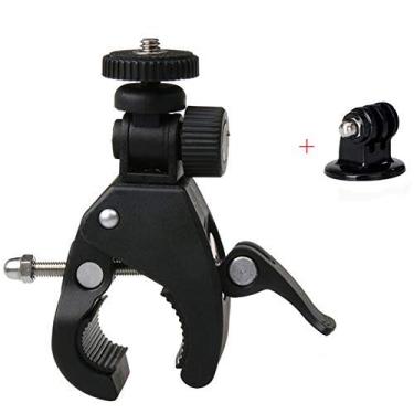Imagem de Walway – Suporte para guidão de motocicleta com adaptador de tripé para GoPro Hero 6/5/5 Session/4 Session/4/3+/3/2/1, Xiaoyi e outras câmeras de ação