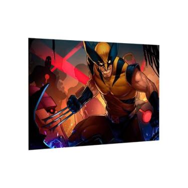 Imagem de Placa decorativa - wolverine - xmen - marvel - Cultture, 40x60cm
