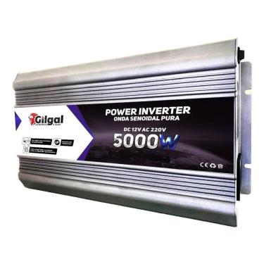 Imagem de Inversor Potência 5000W 12V 220V Onda Pura 10000W, Energia