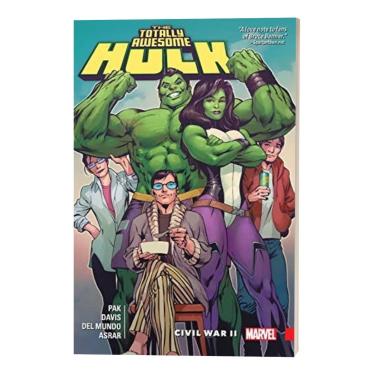 Imagem de The Totally Awesome Hulk Volume 2 : Civil War II Greg Pak Alan Davis Mike del Mundo Mahmud Asrar Marvel Capa Comum