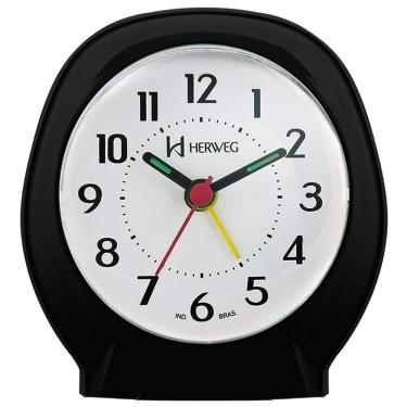 Imagem de Despertador Quartz Herweg Ref: 2634-034 Preto