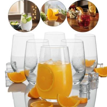 Imagem de Kit 6 Copos de Vidro 480ml Nadir Figueiredo Dubai Long Drink