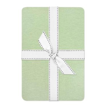 Imagem de Frankie Lençol de Berço 100% Algodão Orgânico para Colchão para Bebês e Crianças, Macio e Respirável para Meninas, Meninos e Sálvia, Tamanho Único