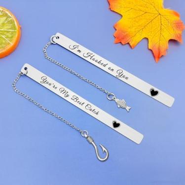 Imagem de 2 peças de presente de aniversário para ele, seus marcadores, presentes engraçados para casais, presentes românticos para mulheres, homens, presente romântico para esposa, namorada, namorado, marido