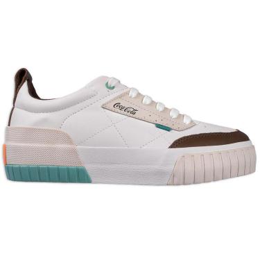 Imagem de Tênis Coca Cola Rio Coast Branco/multicolor Feminino-Feminino