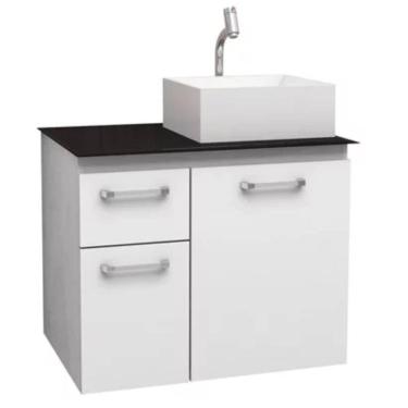 Imagem de Toucador Figo Cozimax 60cm Sem Cuba - Branco