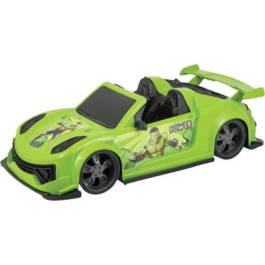 Imagem de Carrinho Power Verde com Preto 37,5X17X11CM KENDY Brinquedos