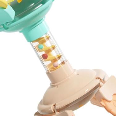 Imagem de Naroote Brinquedo de Bola de Quebra-cabeça para Bebês, Formas Coloridas que Mudam o Jogo de Bola de Labirinto de Intelecto, Alívio de Dentição para Crianças, Adequado para Mãos Pequenas (Verde)