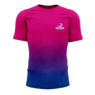 Imagem de Camiseta Summer Pro Preta Cinza Treino Corrida - Anti Odor UV 50+-Unissex