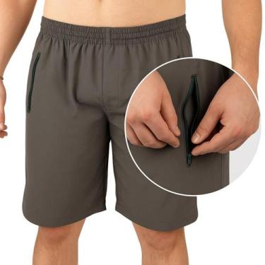 Imagem de Bermuda Masculina Bolso de Zíper Tactel Com Elastano G5 A G8 - Repeliq