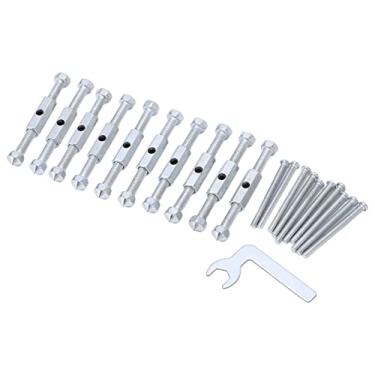 Imagem de KIMISS Conjunto de Ferramentas de Reparo de Caixa de Junção Tipo 86 - Kit de Chave de Parafuso de Suporte para Interruptor de Parede e Reparo de Tomada (86 suporte metálico)