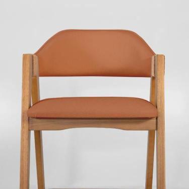 Imagem de Cadeira Poltrona Concha Estofada com Braço e Corda - 1 UND Tecido:Bouc