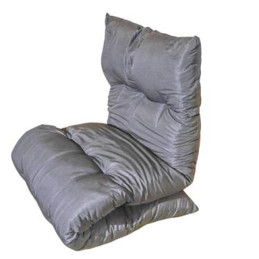 Imagem de Almofada Futton Grande Colchonete Futon para Pallet Sofá Cadeira Espre