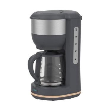 Imagem de Cafeteira Elétrica Labravia Wooden, Cinza, 110V