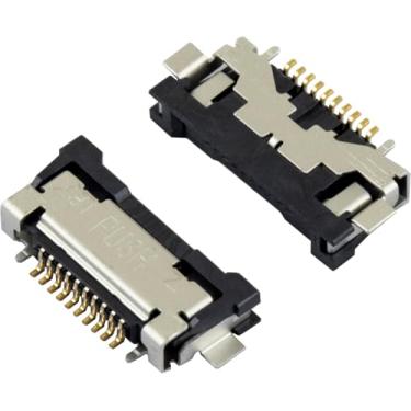 Imagem de OYOSIDA 2PCS Power Eject Button Flex Cable Connector 10 Pins Nexus FPC Socket Jack Replacement for Xbox Series X Console