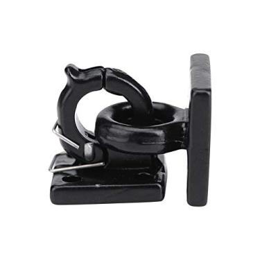 Imagem de RC Trailer Chaqueta de Manilha, Trava de Reboque de Metal Com Parafusos para SCX10 CC01 D90 TF2 RC Car, Acessórios de Alta Simulação, Preto, 12,2g, Novo, Adequado para Tamiya