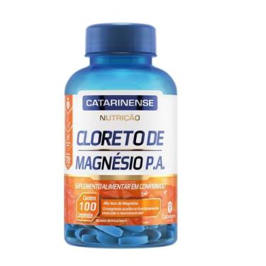 Imagem de Suplemento Cloreto De Magnésio P.A. 100 Cpr - Catarinense
