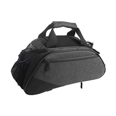 Imagem de Luzhengyang Bolsa de assento traseiro de bicicleta 840D de tecido de nylon para passeios longos e aventuras ao ar livre - porta-malas de armazenamento de selim de grande capacidade adequado para