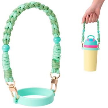 Imagem de Soledea Alça de alça de garrafa de água compatível com garrafa de água Owala, suporte com alça compatível com acessórios Stanley Cup