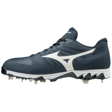 Imagem de Mizuno Tênis de beisebol masculino 9 spike Ambition Low Metal (5100), azul marinho (7,5 D EUA
