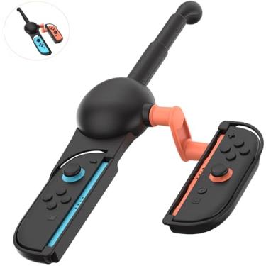 Imagem de Nargos Fishing Rod Controller for Nintendo Switch 2/ Switch/Switch Oled, Gaming Accessory, Compatible with Bass Pro Shops: The Strike & Fishing Star World Tour, Ideal for Family Fun & Gifting